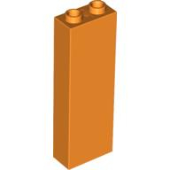 Lego kostka (kostička) 1x2x5, oranžová (4523635)